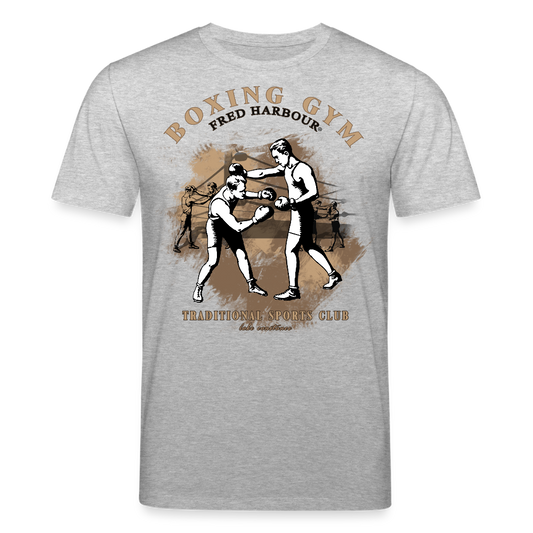 Unisex T-Shirt "boxing one" - Grau meliert