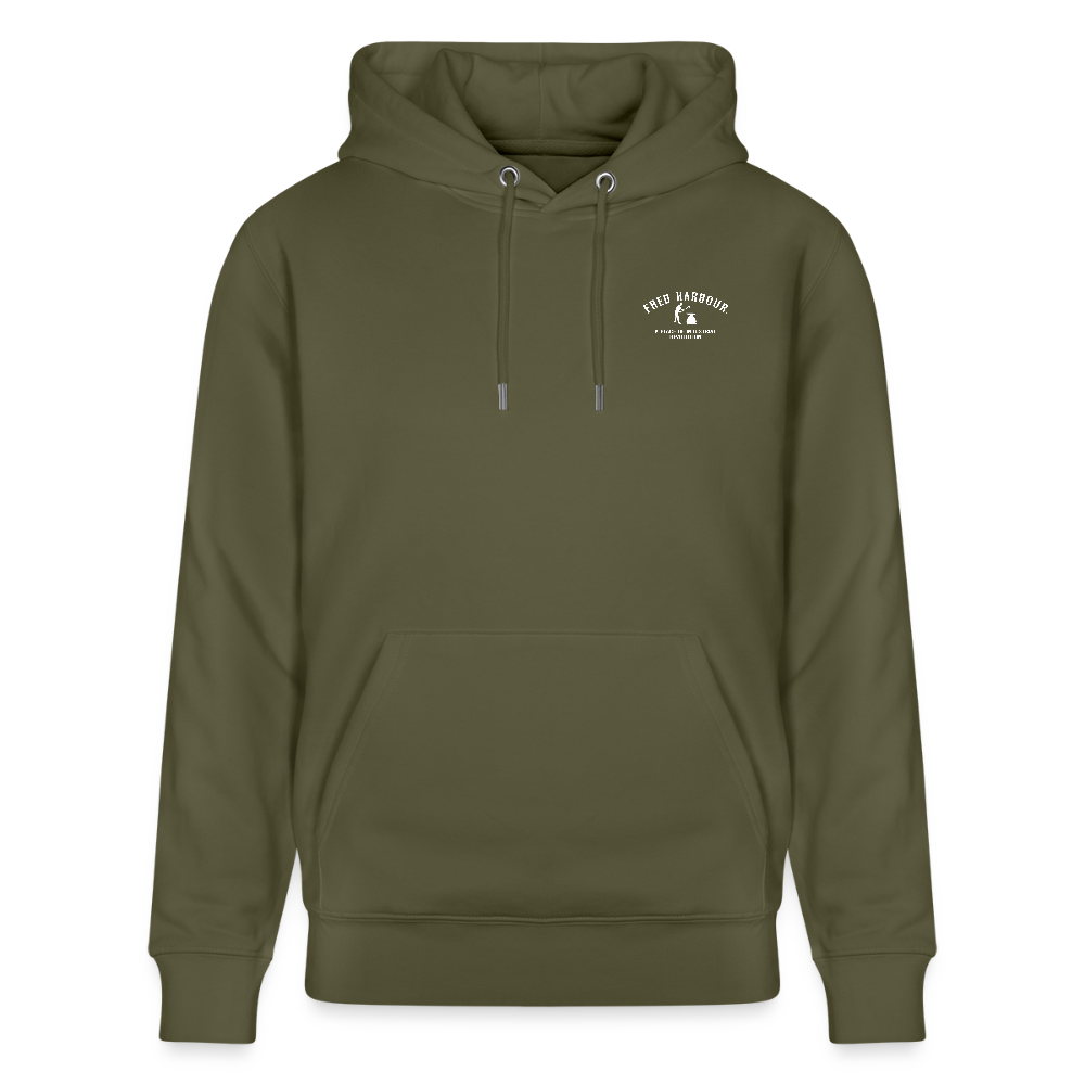 Unisex Hoody "boxing one" - Khaki Grün