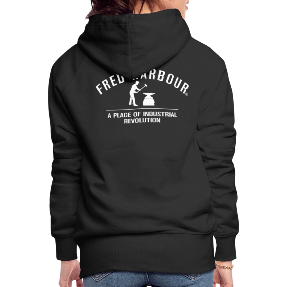 Women´s Premium Hoodie "Classic" - Schwarz