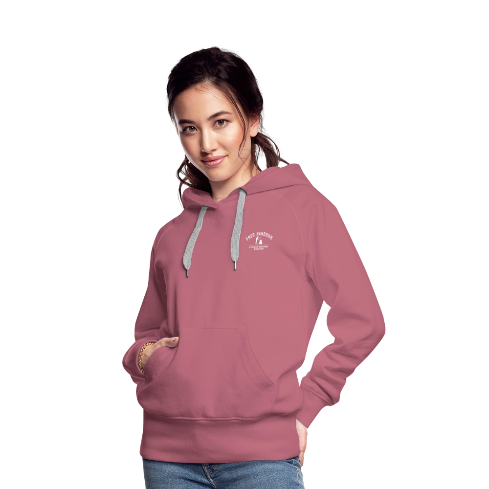 Women´s Premium Hoodie "Classic" - Malve