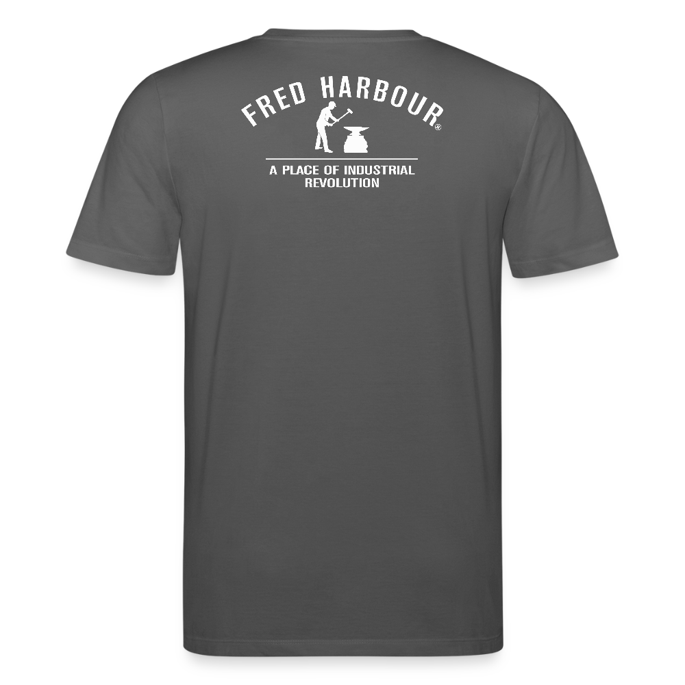 Unisex T-Shirt „Navigation Control“ - Anthrazit