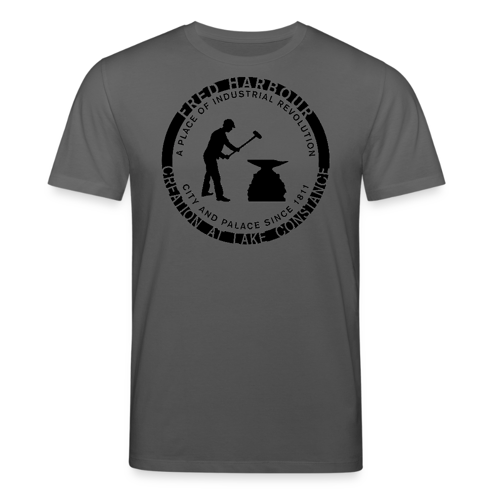 Unisex T-Shirt "classic round" - Anthrazit