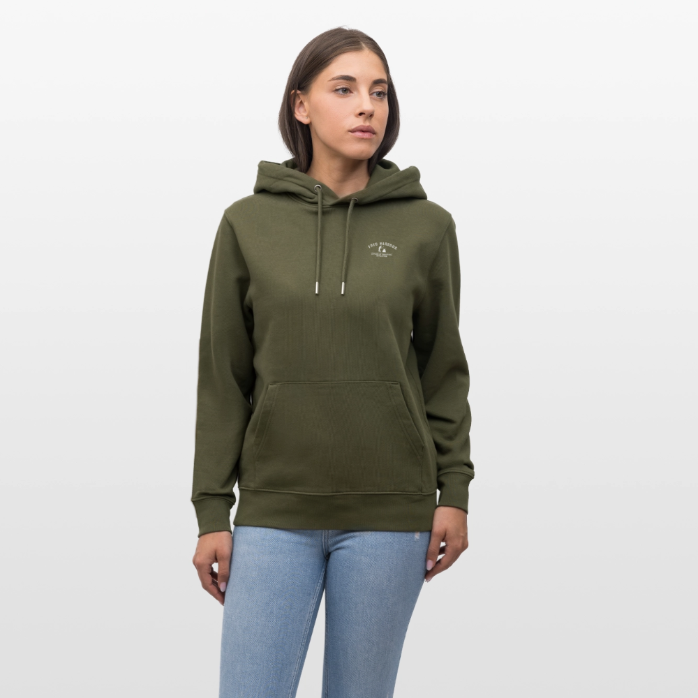 Unisex Hoodie "Circus" - Khaki Grün