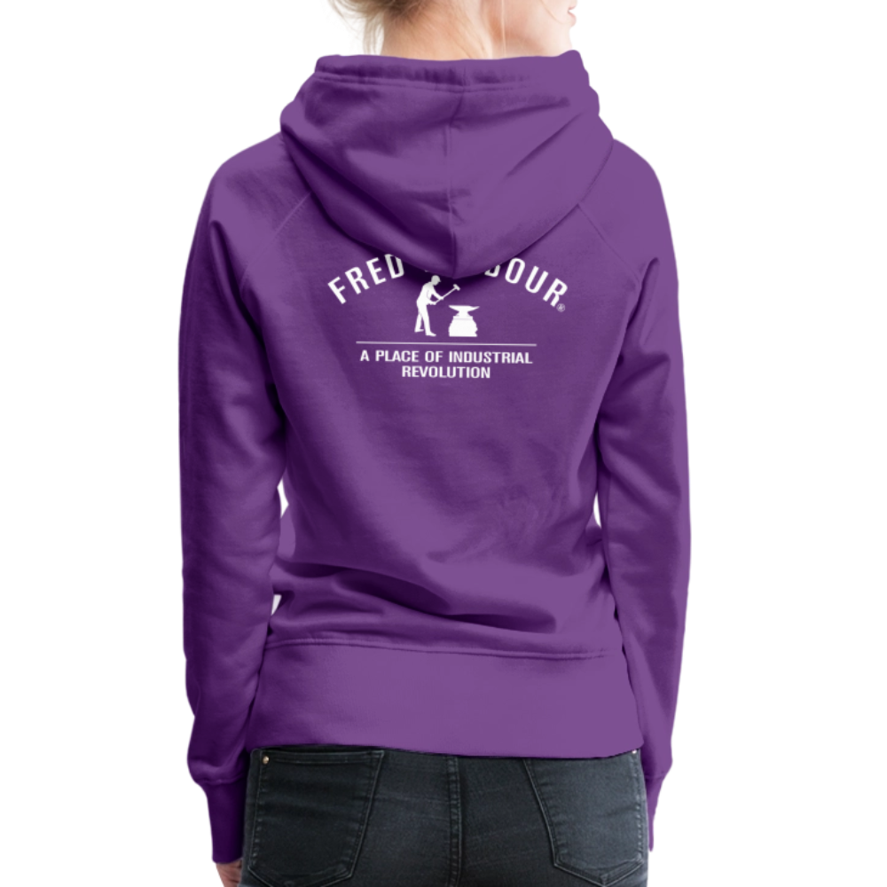 Women´s Premium Hoodie "Classic" - Purple