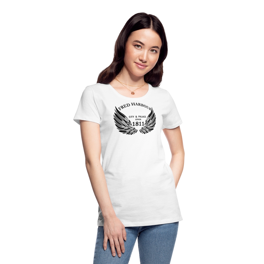 Women Premium T-Shirt "Wings" - Weiß