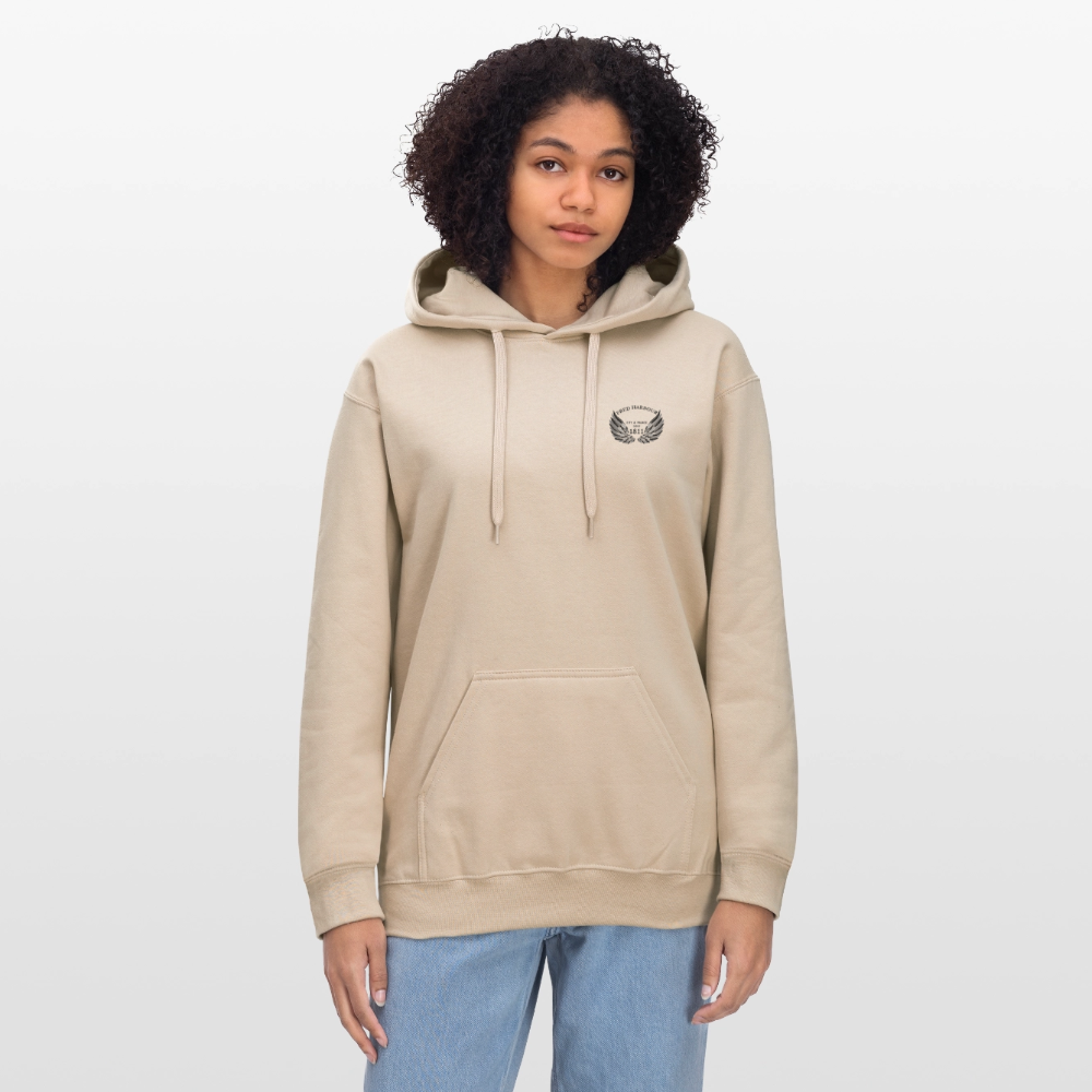 Unisex Hoodie Wings - Sand