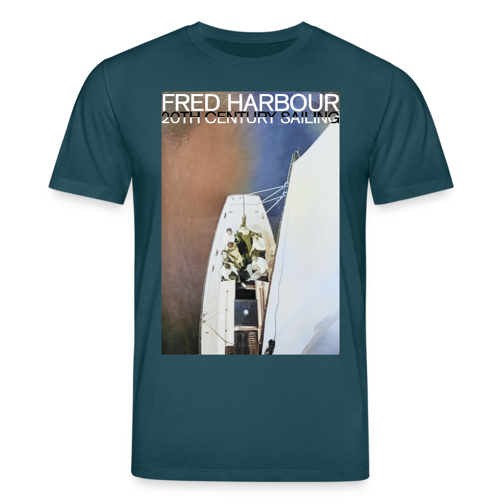 Unisex T-Shirt "Sailing III" - Dunkles Petrol