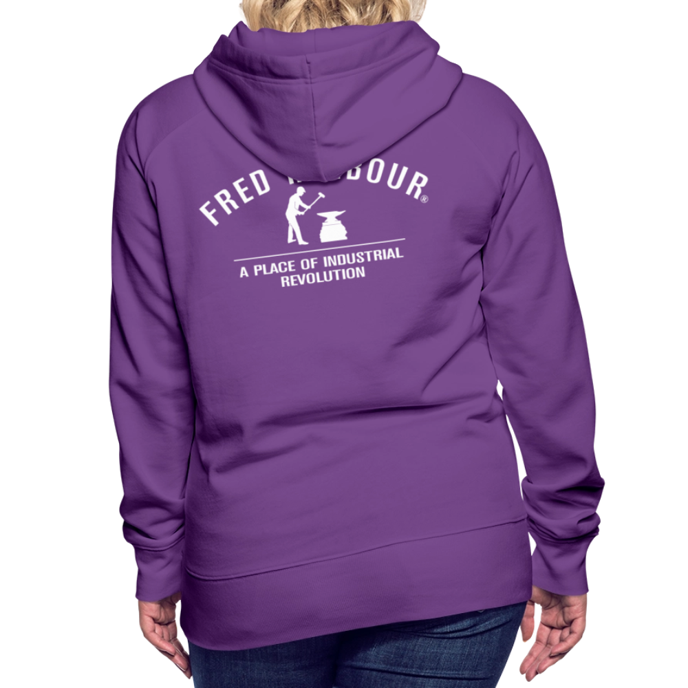 Women´s Premium Hoodie "Classic" - Purple