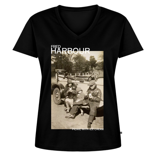 Women Premium T-Shirt "Picnic at St. Paul’s" - Schwarz