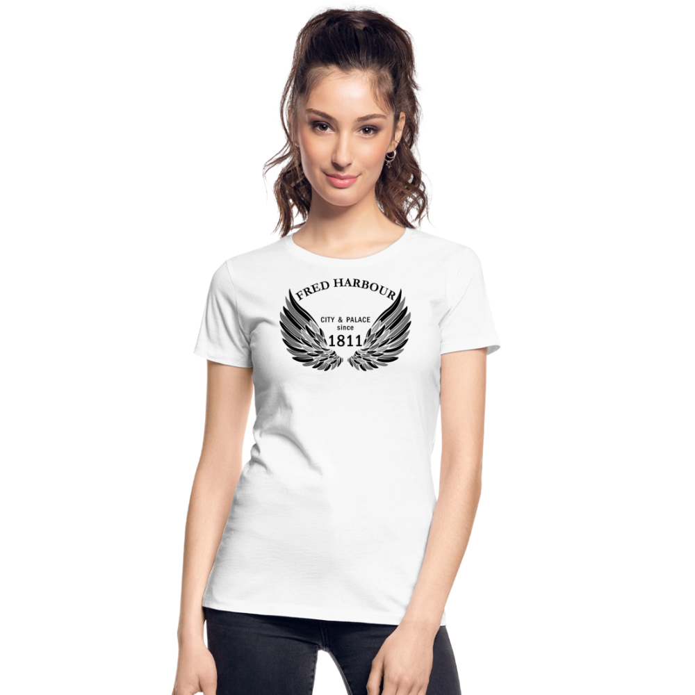 Women Premium T-Shirt "Wings" - Weiß