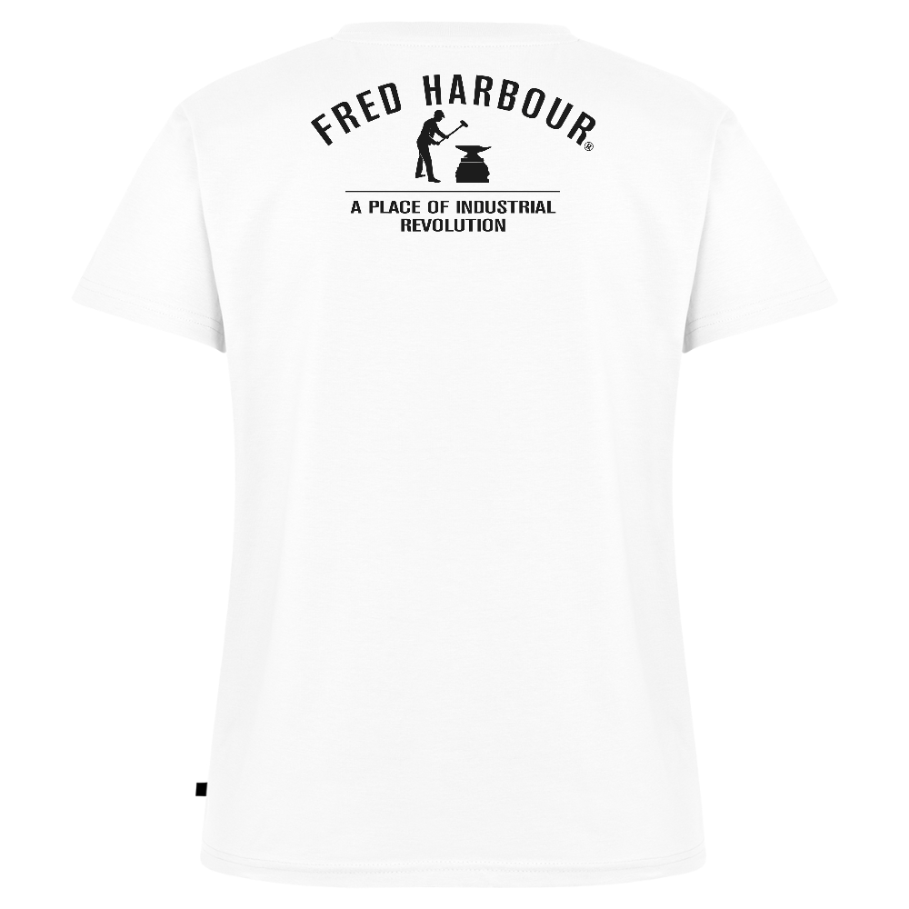 Women Premium V-Ausschnitt T-Shirt "Sailing III" - Weiß