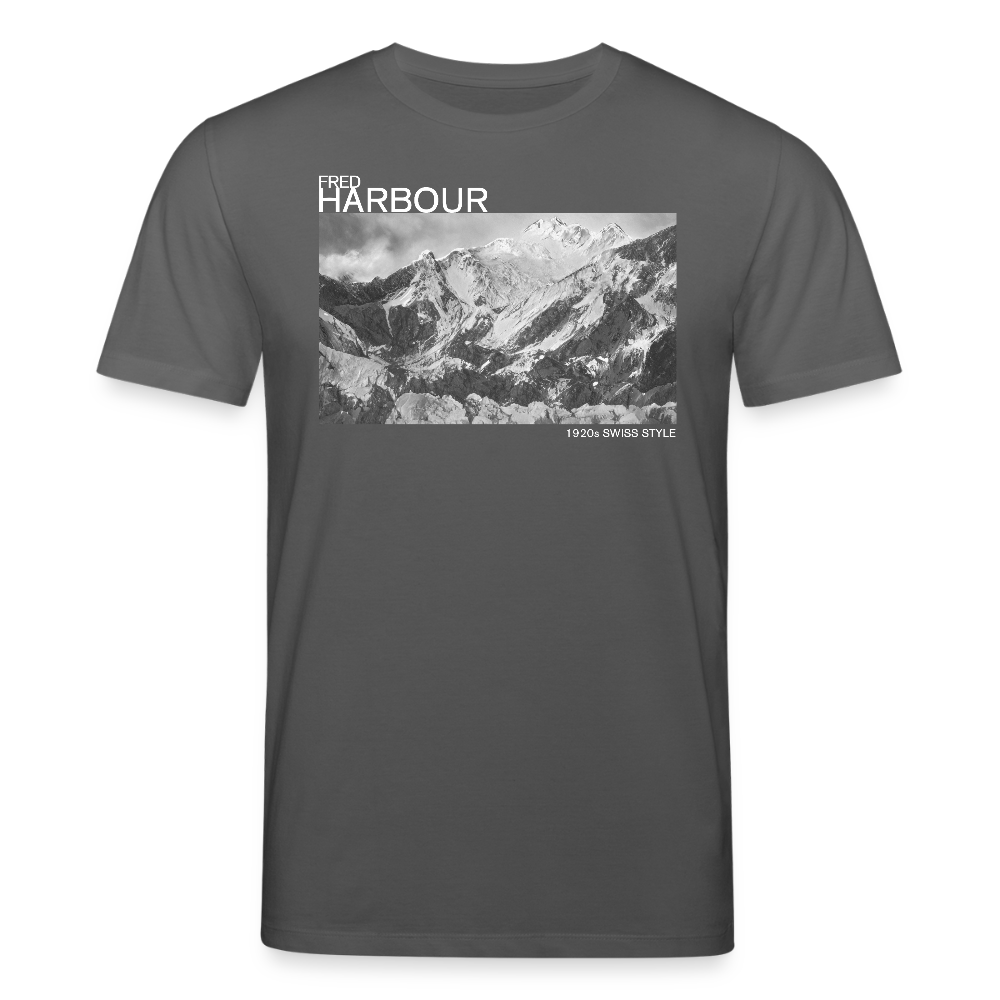 Unisex T-Shirt "Alps" - Anthrazit