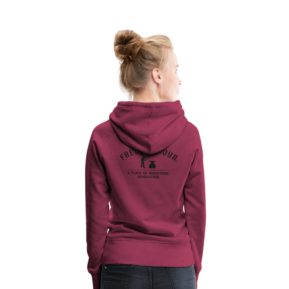 Women´s Premium Hoodie "Classic" - Bordeaux