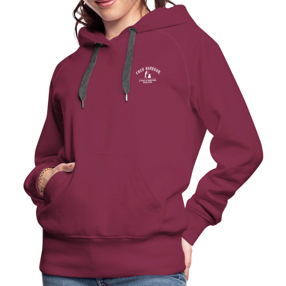Women´s Premium Hoodie "Classic" - Bordeaux