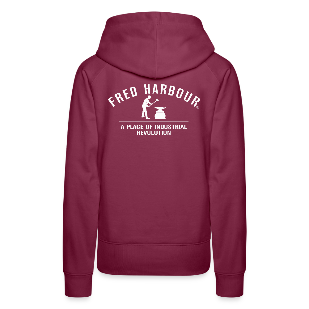 Women´s Premium Hoodie "Classic" - Bordeaux