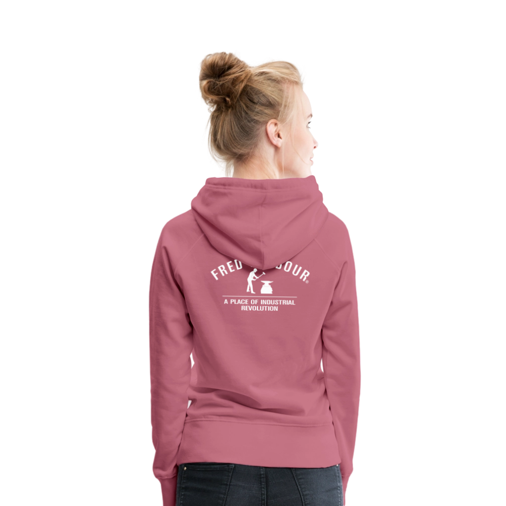 Women´s Premium Hoodie "Classic" - Malve
