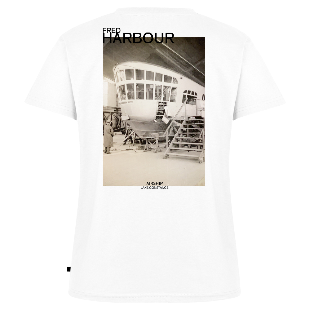 Women Premium T-Shirt  "Airship 1926" - Weiß
