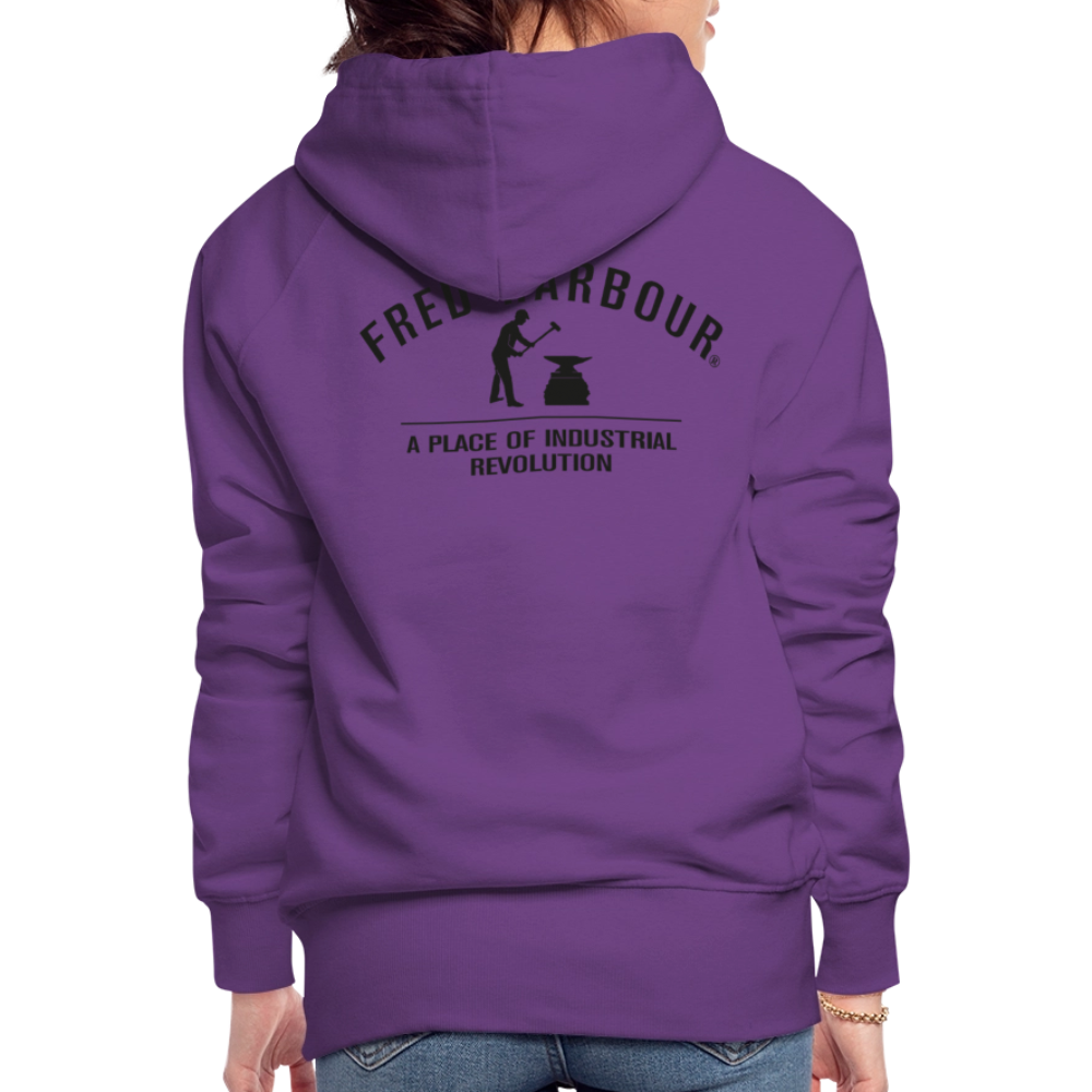 Women´s Premium Hoodie "Classic" - Purple