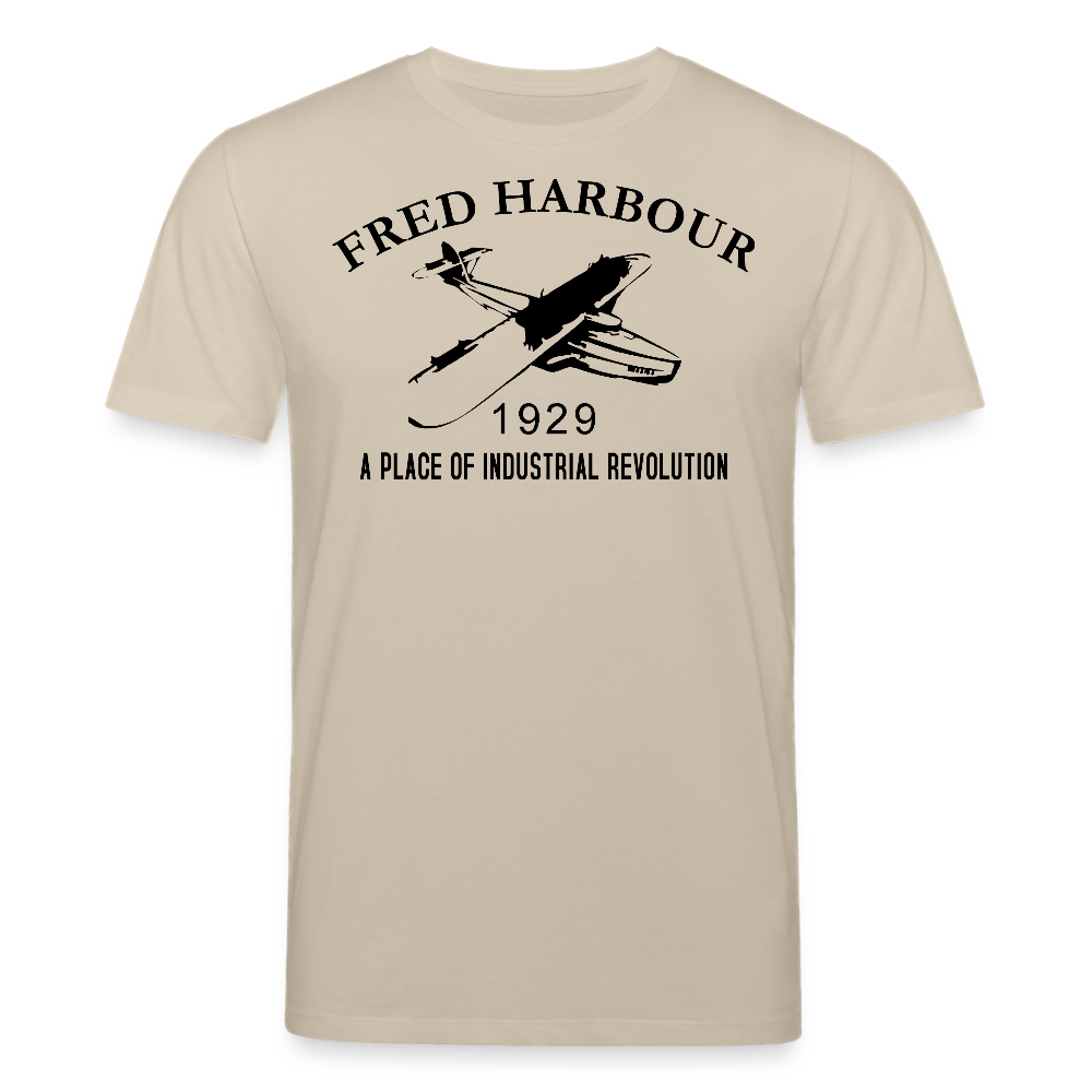 Unisex T-Shirt "seaplane" - Beige