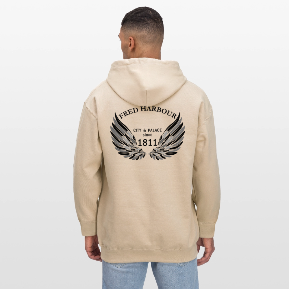 Unisex Hoodie Wings - Sand