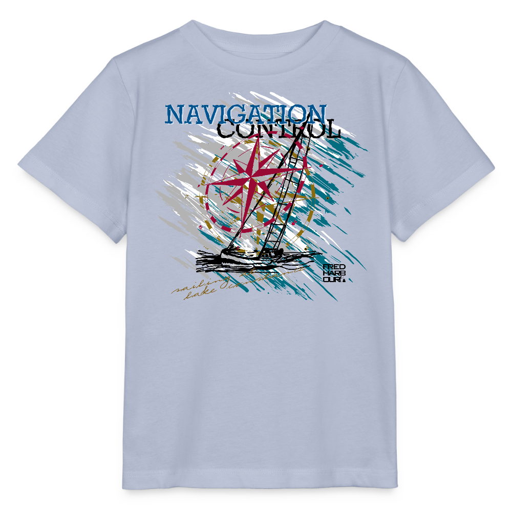 KIDS T-Shirt „Navigation Control“ - Lavendel-Violett