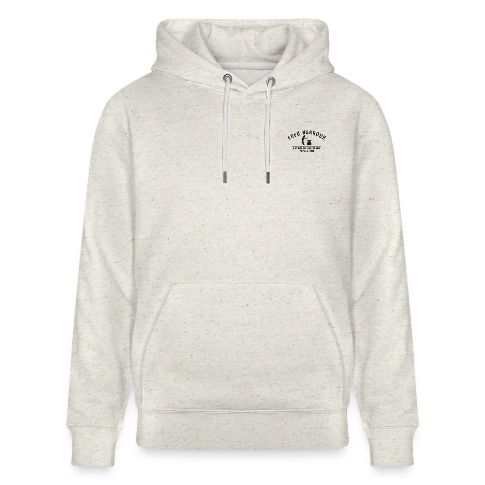 Unisex Hoody "boxing one" - Beige meliert
