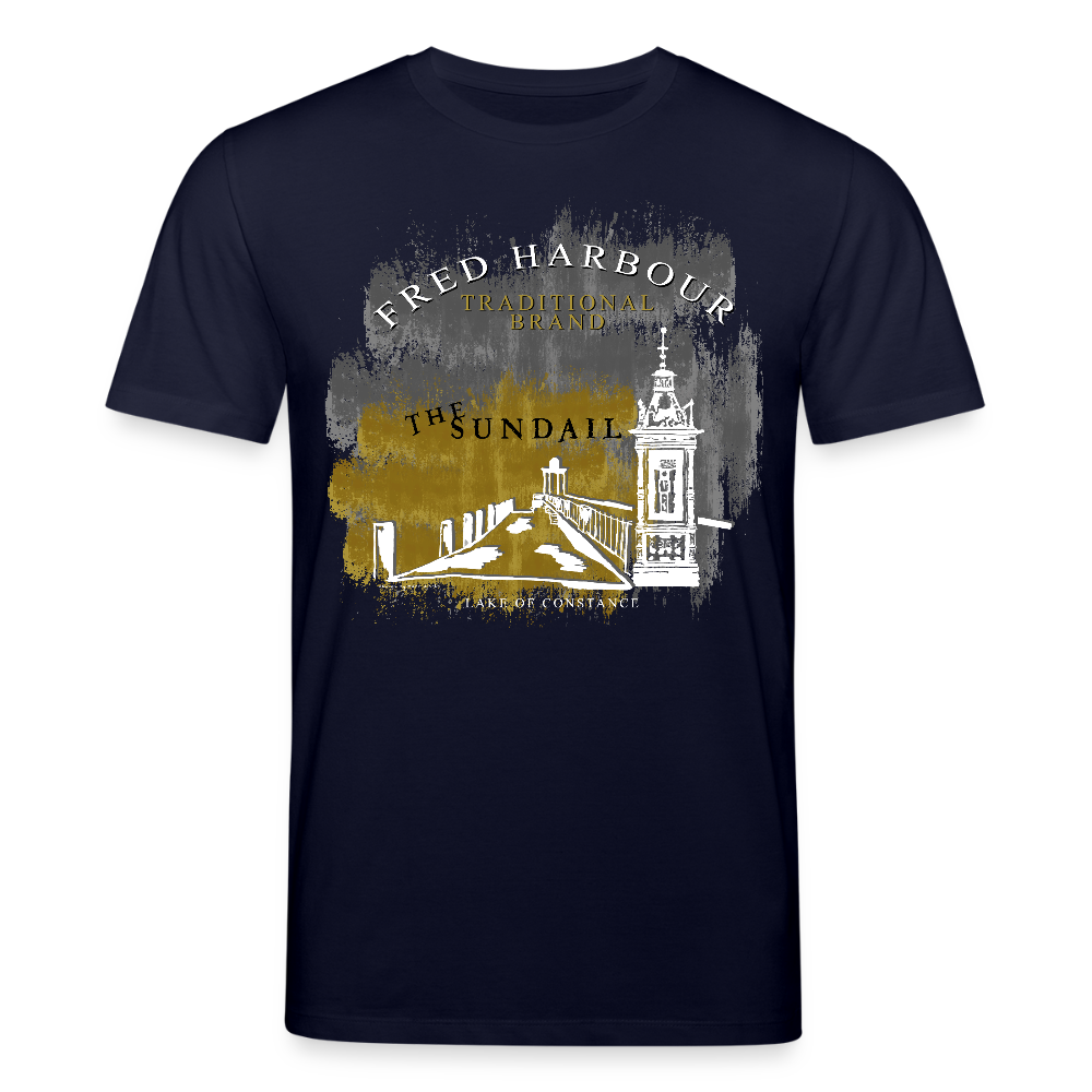 Unisex T-Shirt "sundail" - Navy