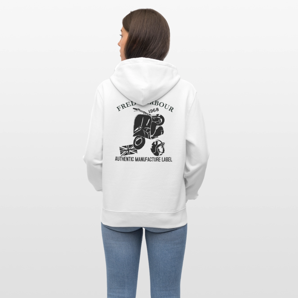 Unisex Hoodie CRUISER - Weiß