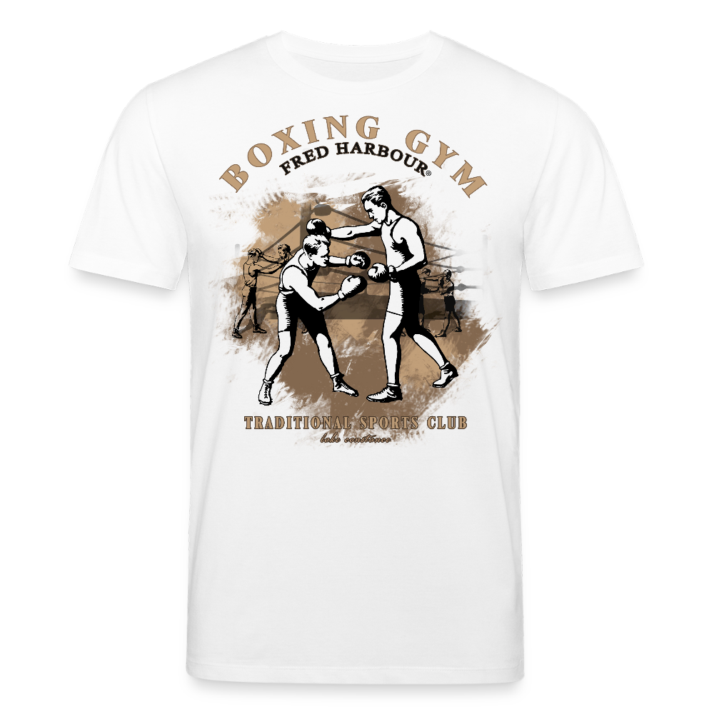 Unisex T-Shirt "boxing one" - Weiß