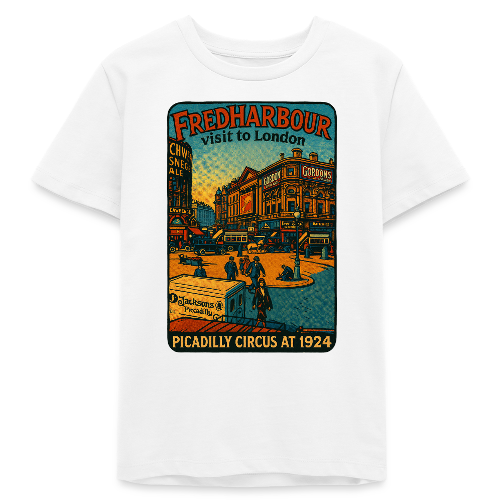 Teenager T-Shirt „Circus“ - Weiß