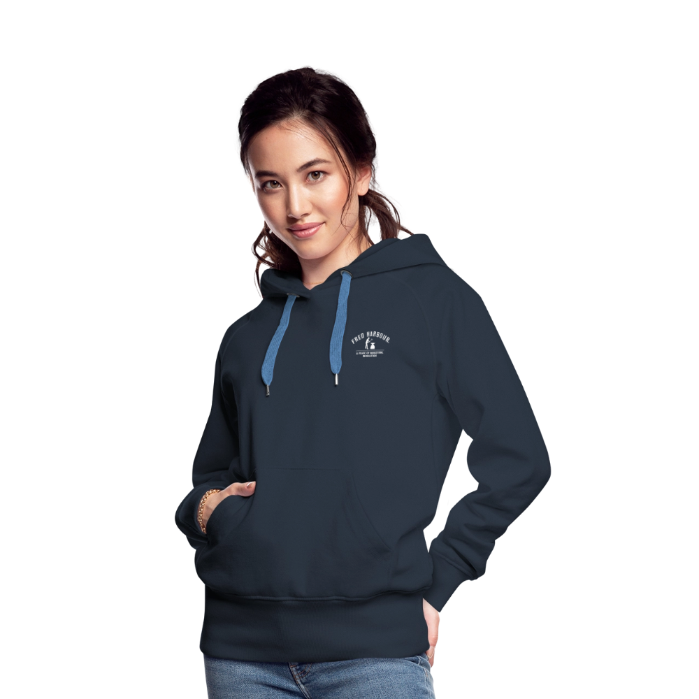 Women´s Premium Hoodie "Classic" - Navy