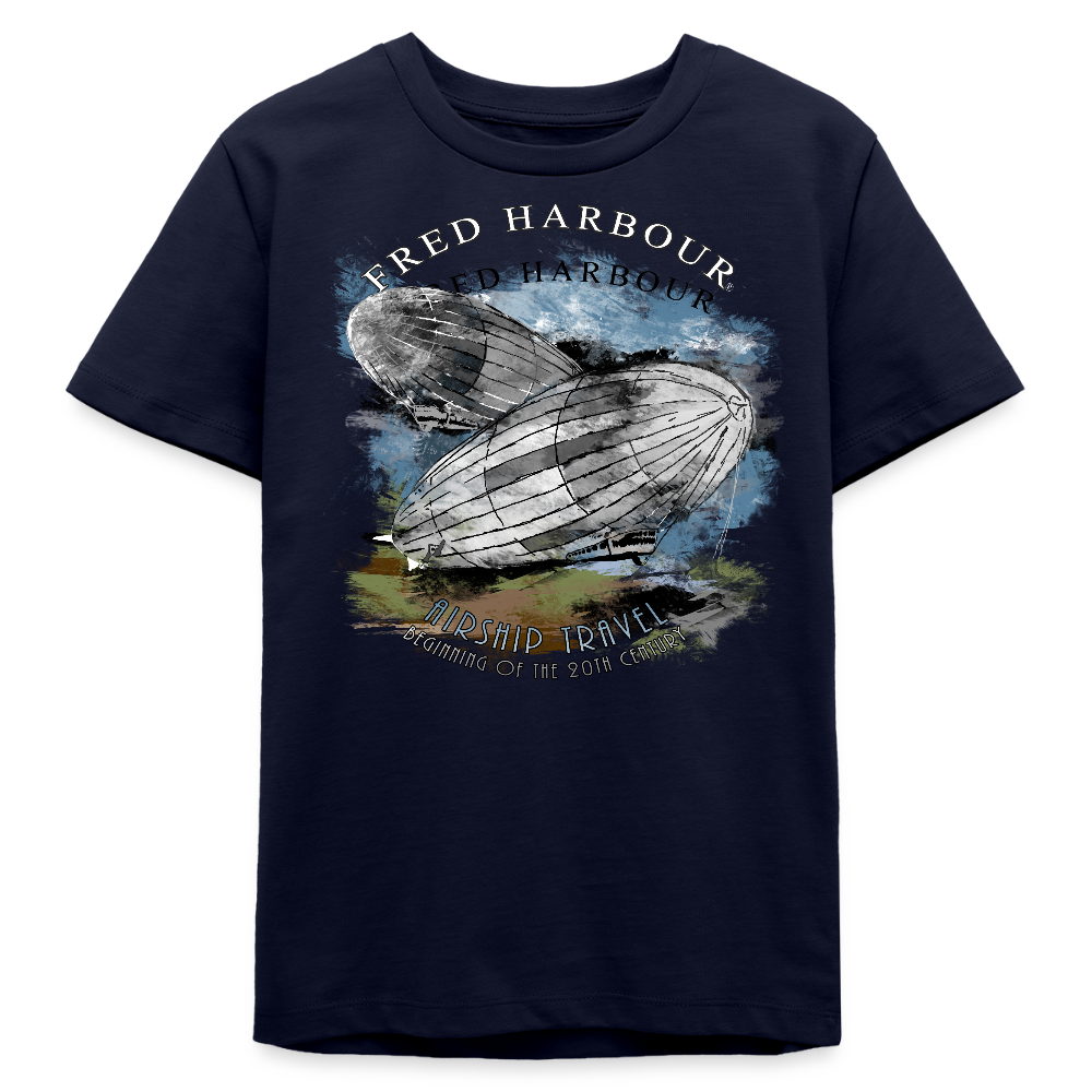 Teenager T-Shirt „Airship“ - Navy