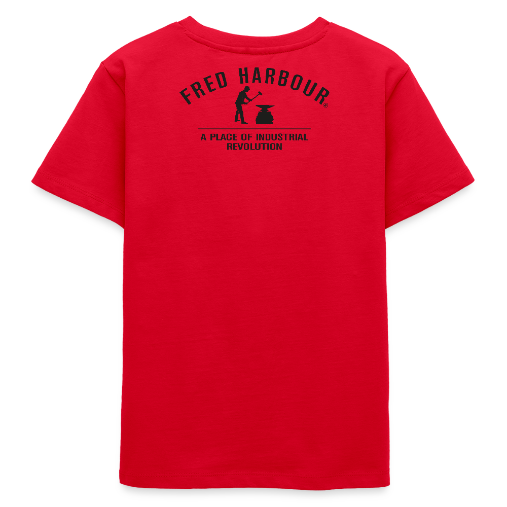 Teenager T-Shirt "MOD RIDE-sw" - Rot