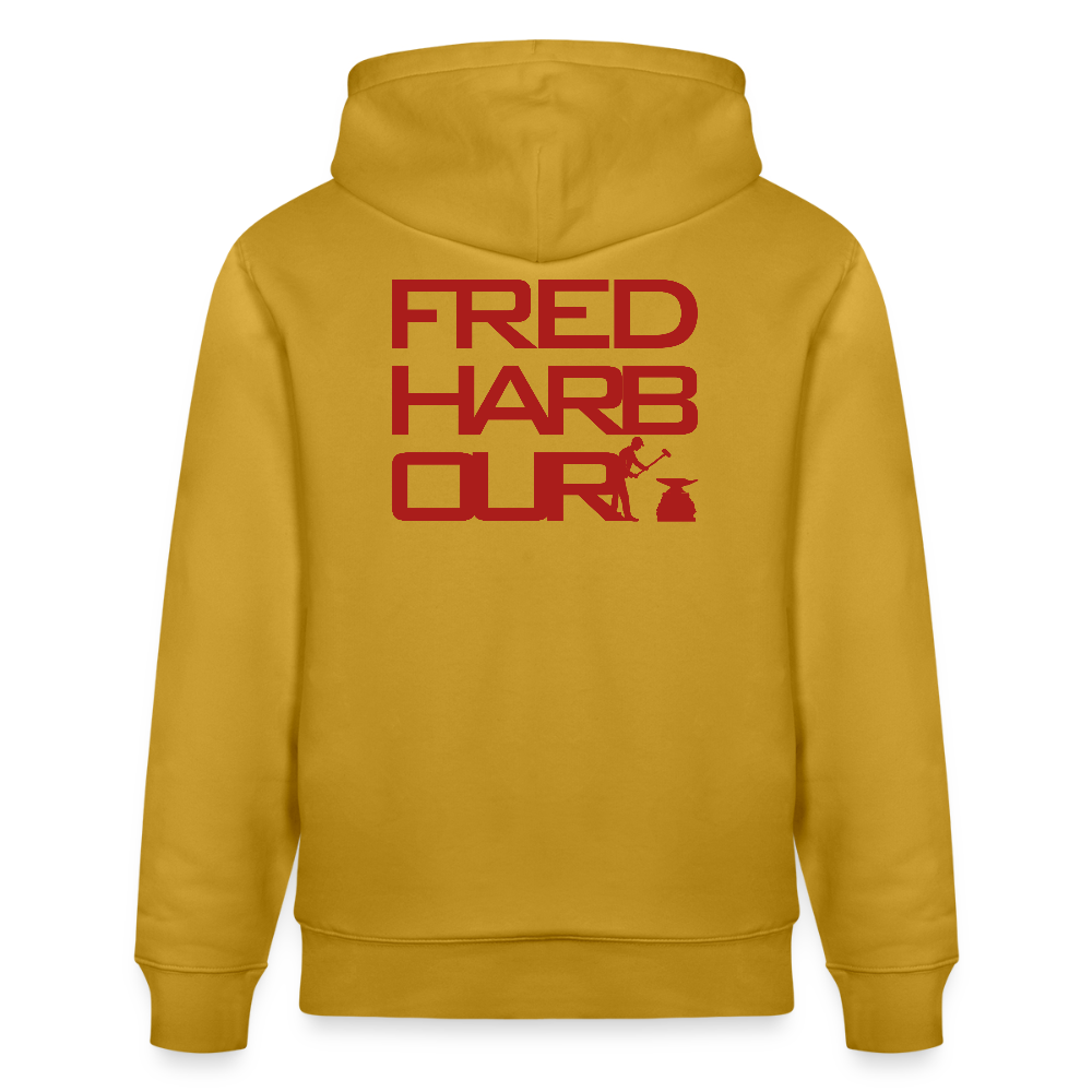 Unisex nachhaltiger Hoodie SPORT - Ocker