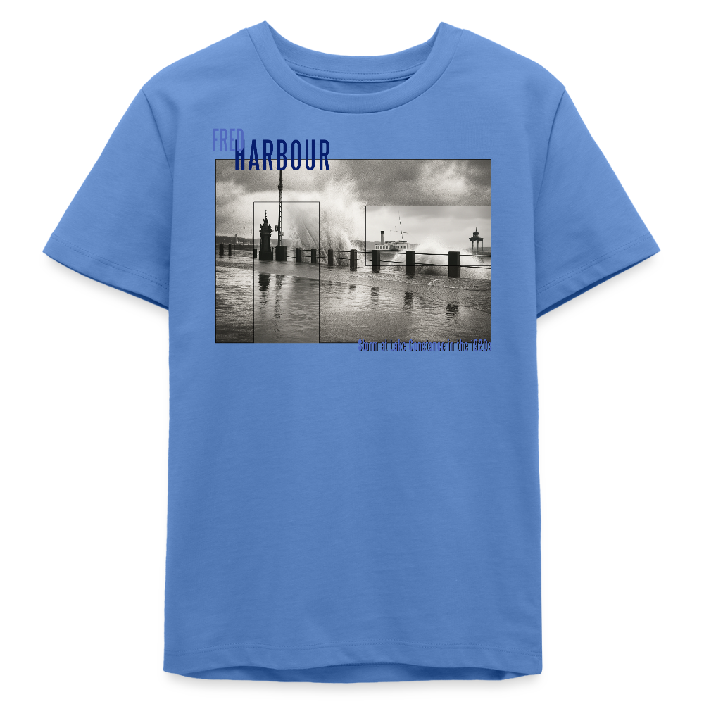 Teenager T-Shirt "Storm" - Blau