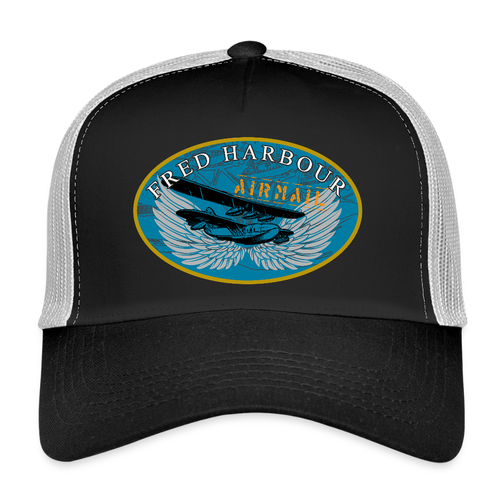 Trucker Cap - Schwarz/Steingrau