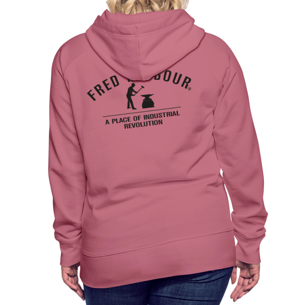 Women´s Premium Hoodie "Classic" - Malve