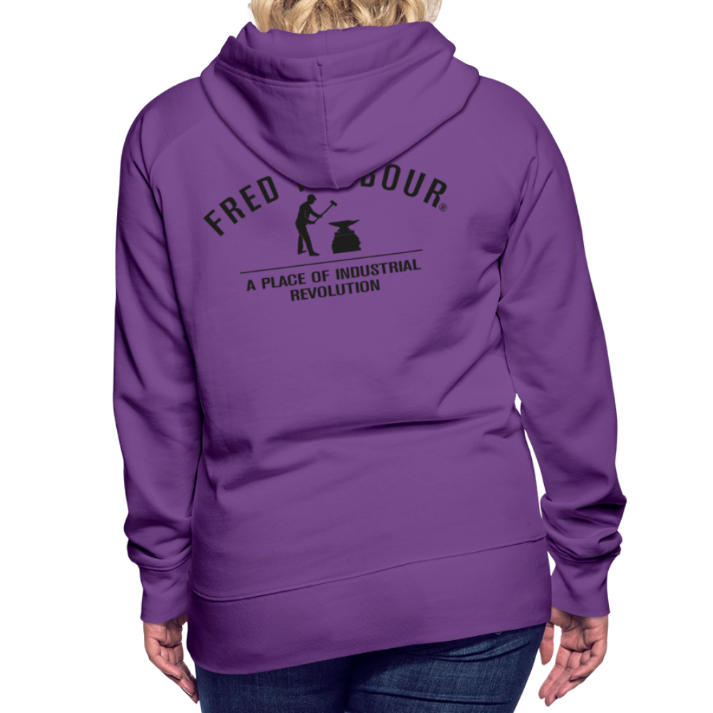 Women´s Premium Hoodie "Classic" - Purple