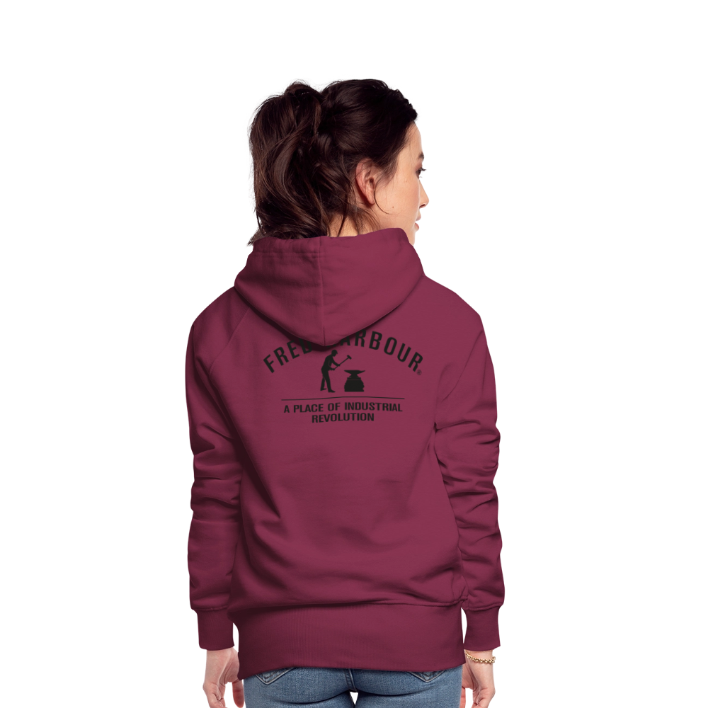 Women´s Premium Hoodie "Classic" - Bordeaux