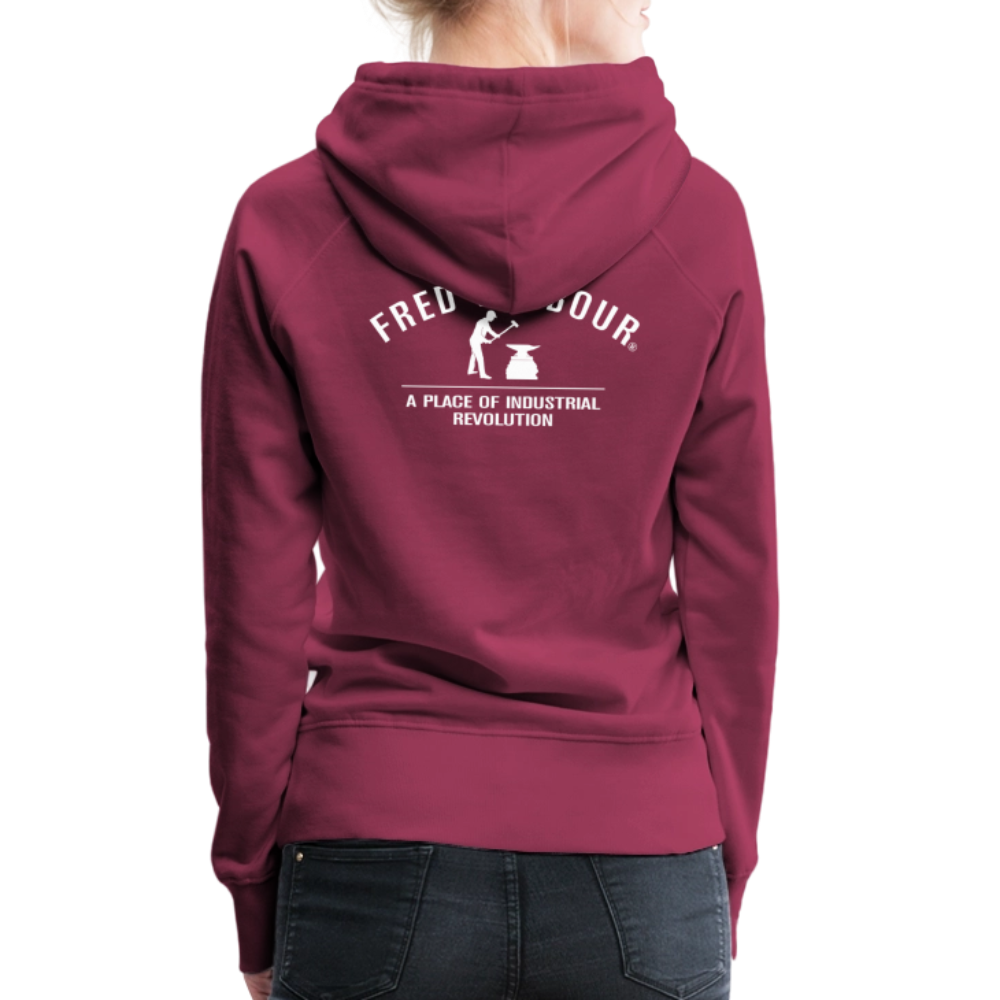 Women´s Premium Hoodie "Classic" - Bordeaux