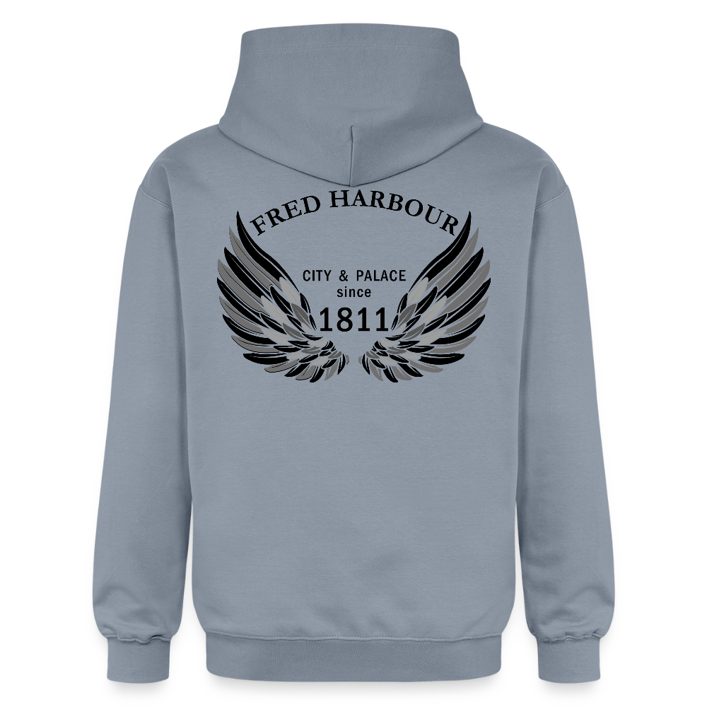 Unisex Hoodie Wings - Blau
