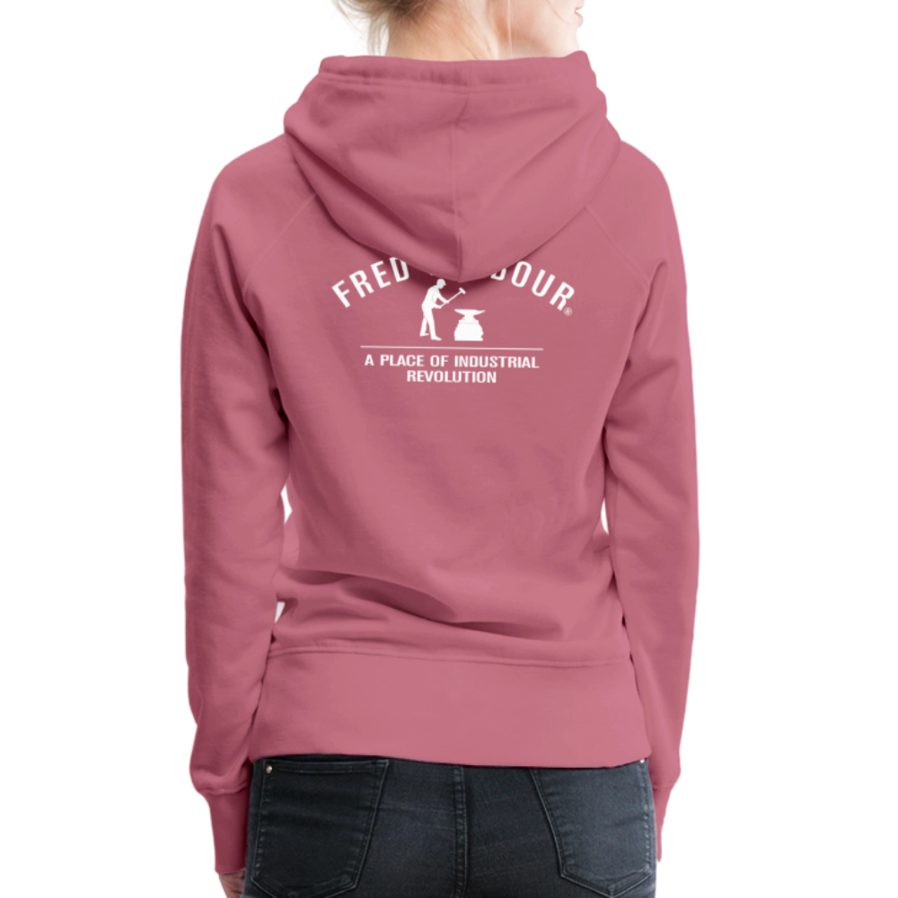 Women´s Premium Hoodie "Classic" - Malve