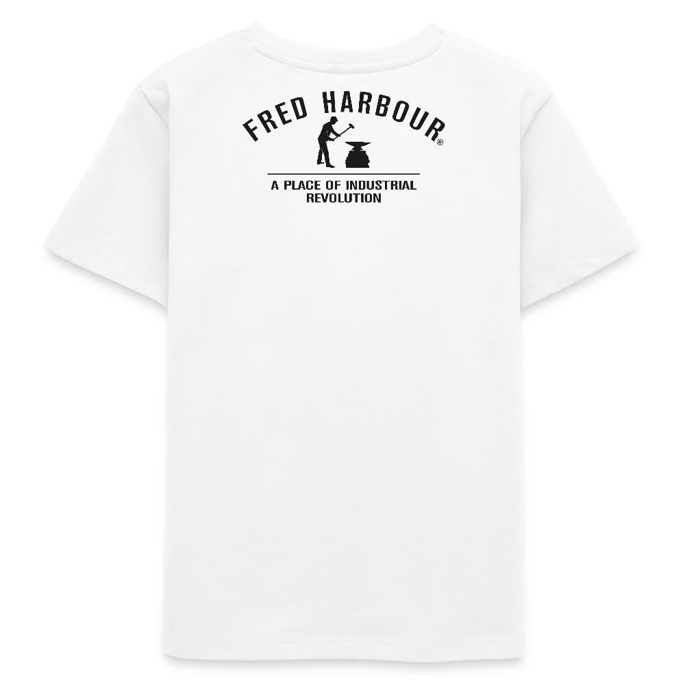 Teenager T-Shirt "MOD RIDE-sw" - Weiß