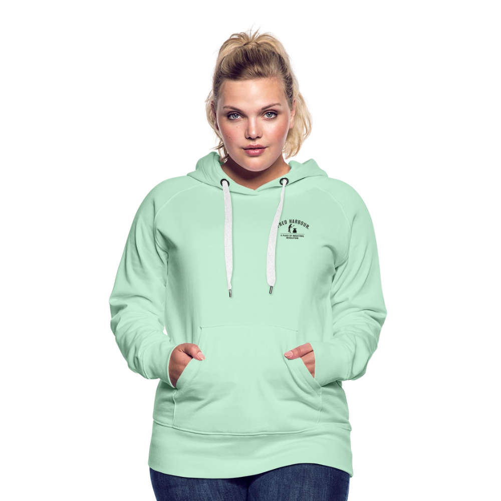 Women´s Premium Hoodie "Classic" - helles Mintgrün