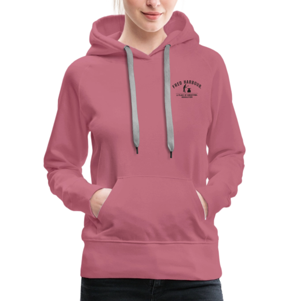 Women´s Premium Hoodie "Classic" - Malve
