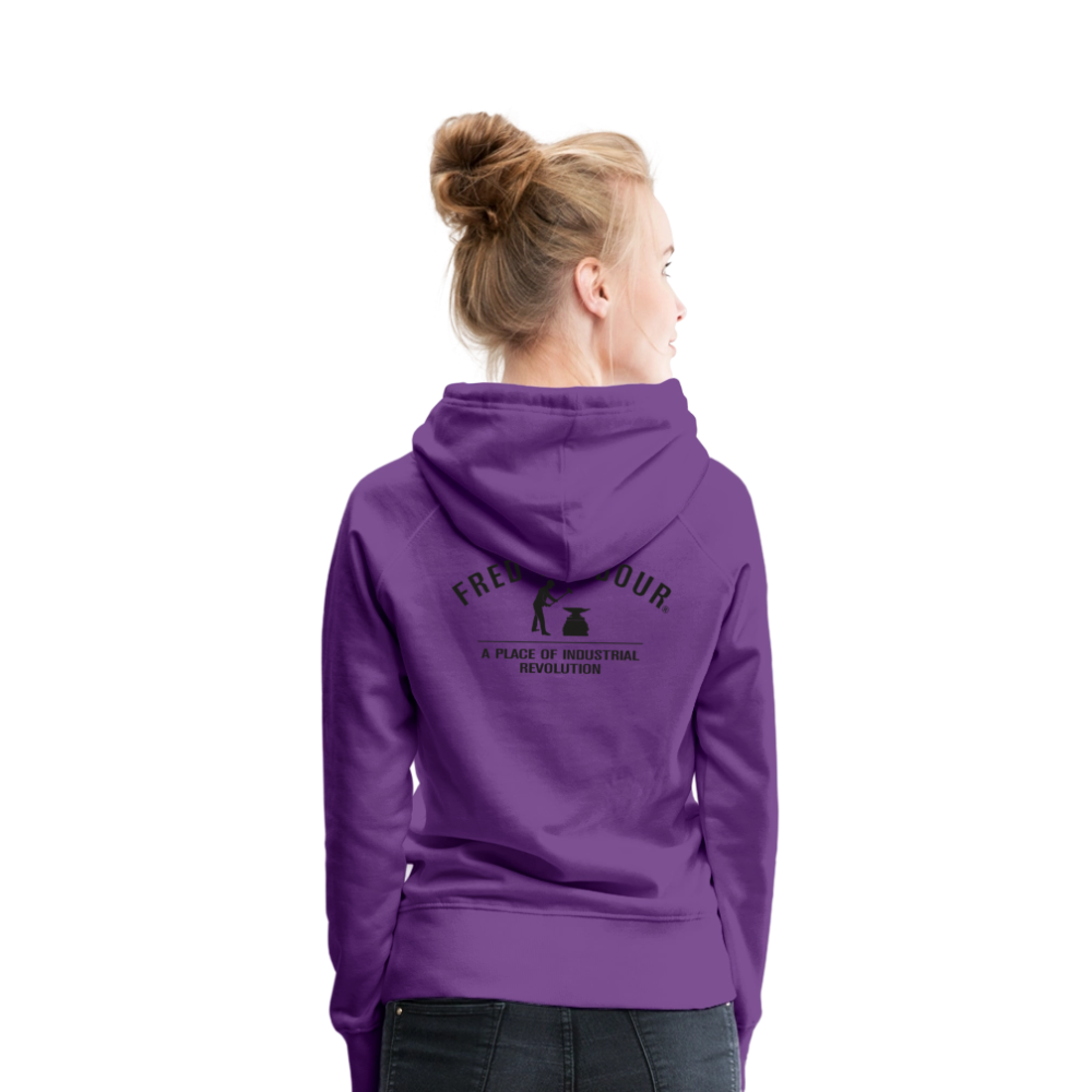Women´s Premium Hoodie "Classic" - Purple