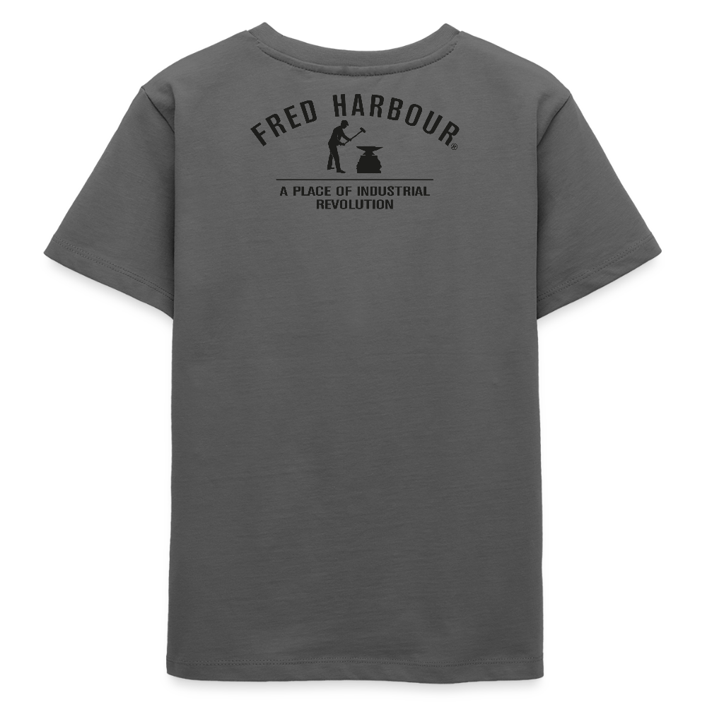 Teenager T-Shirt "MOD RIDE-sw" - Anthrazit