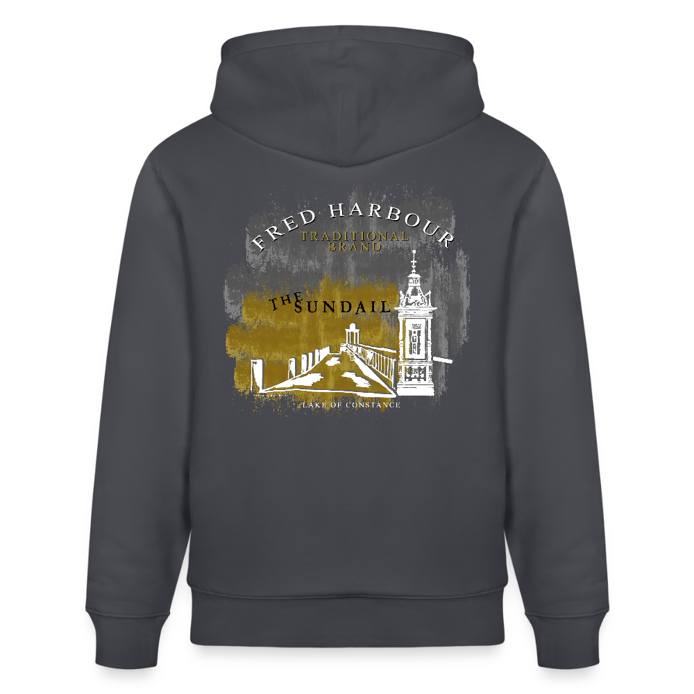 Unisex Hoodie "sundail" - Indigoblau