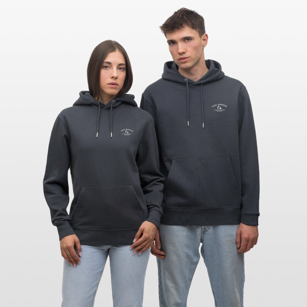 Unisex Hoodie "sundail" - Indigoblau