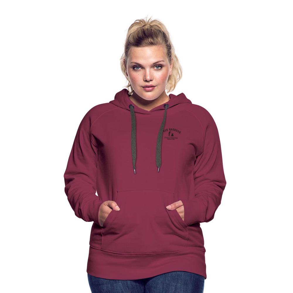 Women´s Premium Hoodie "Classic" - Bordeaux